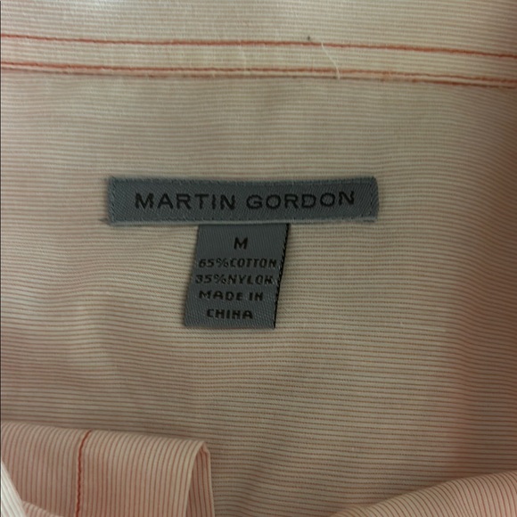 Zara Light Orange Button Down Shirt - Picture 3 of 3